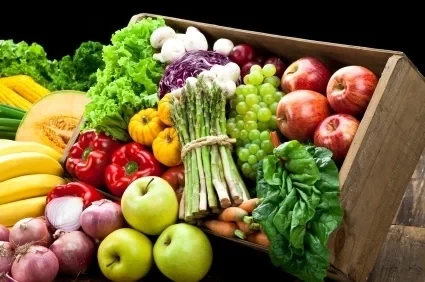 Vegetables and fruits