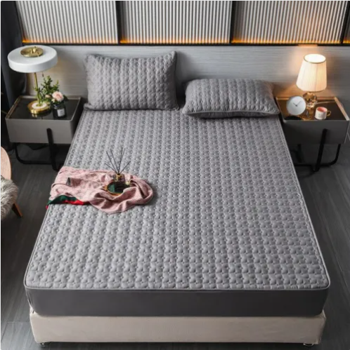 غلاف سرير مانع لتسرب الماء + 2 أغلفة وسائد (المنتوج أصلي)